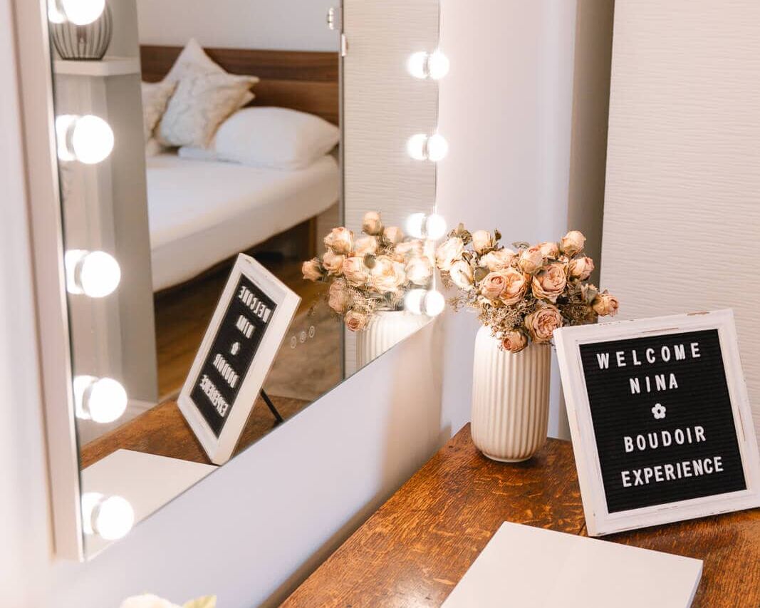 A glimpse inside my London boudoir studio — a calm, private space for beautiful, empowering portraits