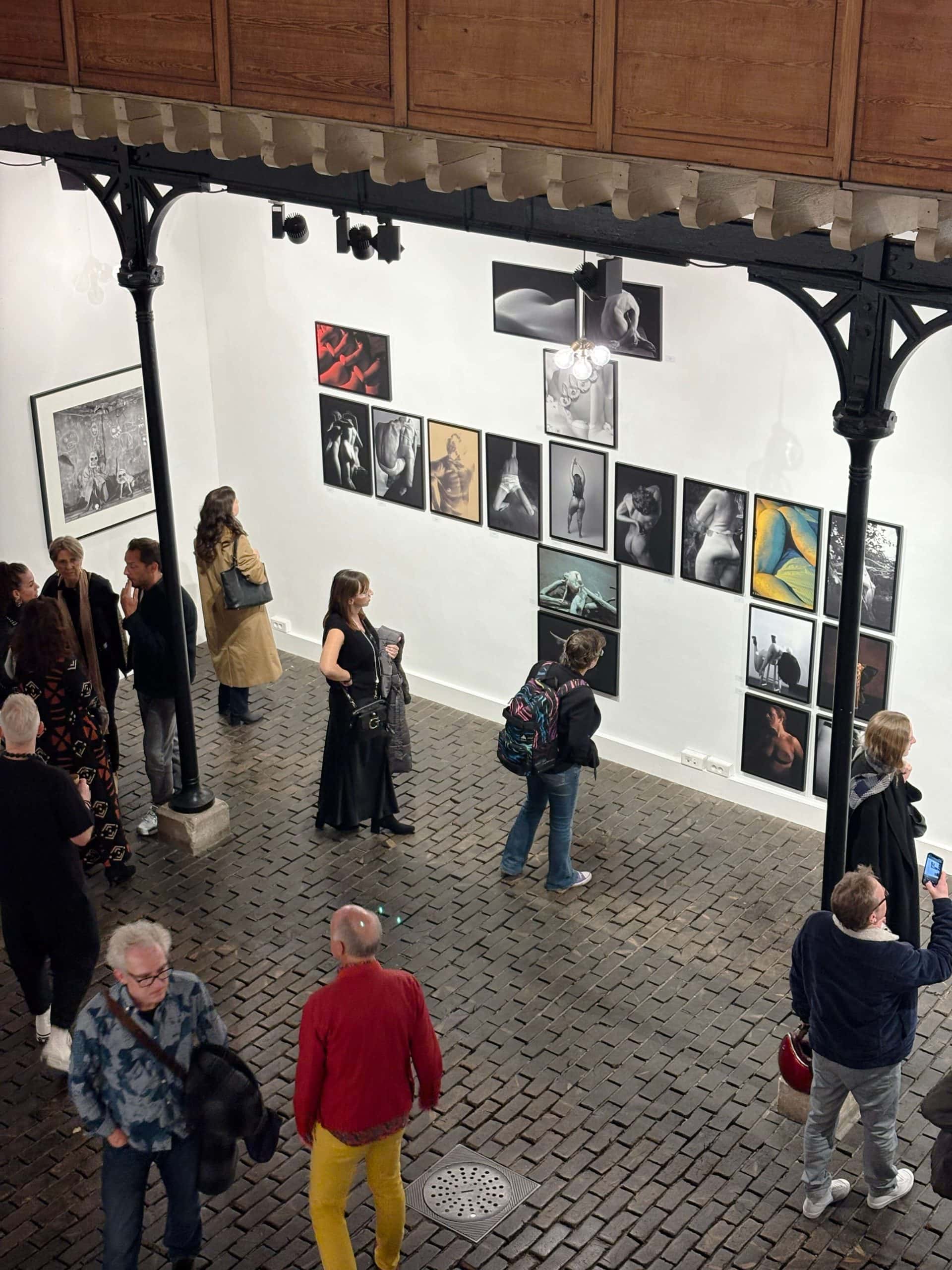 Installation view showing my exhibited fine art nude photograph as part of the Art Icon ‘Sex and Politics’ exhibition, highlighting contemporary discussions of power and representation